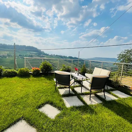 Casa Rafanelli - Monforte D'alba, Vineyard Views, Panoramic Garden, Ev Station & Bike Storage Monforte dʼAlba